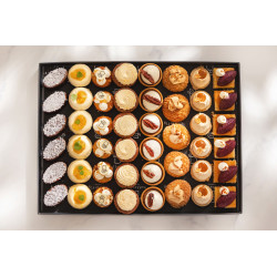 Plateau 48 pièces sucrées